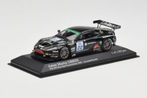Aston Martin DBRS9 #22 Barwell Motorsport A. Needell FIA GT3 European Championship Spa 2006 Minichamps 1:43 400061322 Metal - imagem 2 de 4