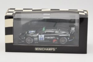 Aston Martin DBRS9 #66 Barwell Motorsport R. Johnson FIA GT3 European Championship Spa 2006 Minichamps 1:43 400061366 Metal - imagem 4 de 4