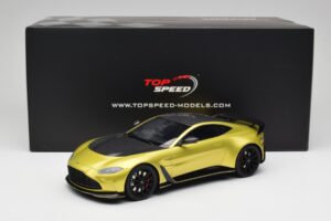 Aston Martin V12 Vantage Final Edition Cosmopolitan Yellow TopSpeed 1:18 TS0453 Metal - imagem 6 de 6