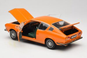 Audi 100 C1 Coupe S Laranja Anson 1:18 30402 Metal - imagem 5 de 8