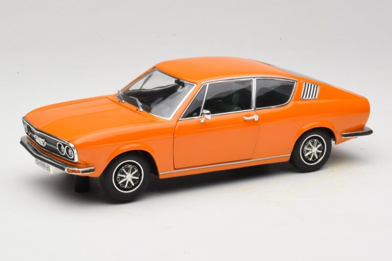 Audi 100 C1 Coupe S Laranja Anson 1:18 30402 Metal