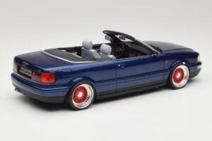 Audi 80 B4 Cabriolet Ming Azul Metallic Custom Wheels Otto 1:18 OT806-C Resina - imagem 2 de 6