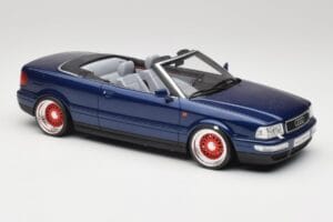Audi 80 B4 Cabriolet Ming Azul Metallic Custom Wheels Otto 1:18 OT806-C Resina - imagem 4 de 6