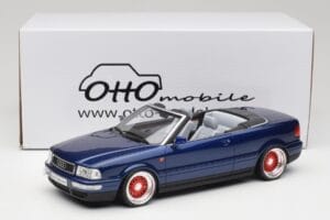 Audi 80 B4 Cabriolet Ming Azul Metallic Custom Wheels Otto 1:18 OT806-C Resina - imagem 6 de 6