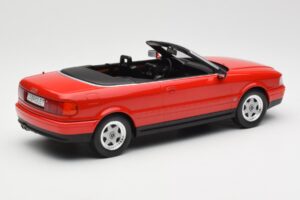 Audi 80 B3 Cabriolet Vermelho MCG 1:18 MCG18371 Metal - imagem 2 de 6