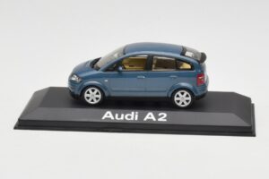Audi A2 Blue Metallic Minichamps 1:43 20022200748005 Metal