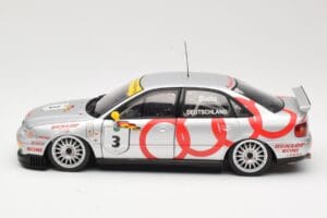 Audi A4 B5 #3 F. Biela DTM World Champion 1995 UT Models 1:18 39542 Metal - imagem 4 de 8