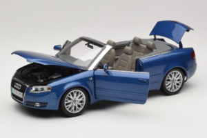 Audi A4 B6 Cabriolet Azul Norev 1:18 5010504325 Metal - imagem 2 de 9