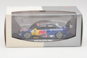 Audi A4 B6 DTM #6 M. Tomczyk Audi Sport Team Abt Sportsline DTM 2004 Minichamps 1:43 5020400403 Metal - imagem 4 de 4