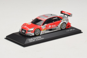 Audi A4 DTM #11 M. Rockenfeller Audi Sport Team Phoenix DTM 2007 Minichamps 1:43 400079611 Metal - imagem 2 de 4