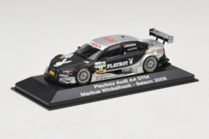 Audi A4 DTM #19 M. Winkelhock Audi Team Phoenix DTM 2008 Minichamps 1:43 5020800153 Metal - imagem 2 de 5