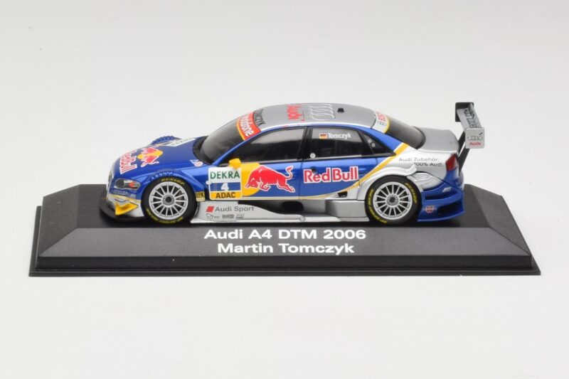 Audi A4 B7 #4 Red Bull M. Tomczyk DTM 2006 Minichamps 1:43 5020600303 Metal