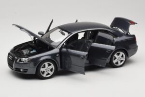 Audi A4 B7 Cinzento Metalizado Minichamps 1:18 100014400 Metal - imagem 2 de 8