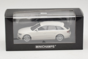 Audi A4 B8 Avant Branco Minichamps 1:43 410011010 Metal - imagem 5 de 5