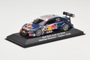 Audi A4 #1 M. Ekstrom Audi Sport Team Abt Sportsline DTM 2008 Minichamps 1:43 5020800123 Metal - imagem 2 de 4