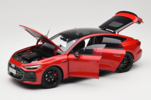 Audi A5L Sportback Vermelho OEM 1:18 ZAM60004A Metal - imagem 2 de 8