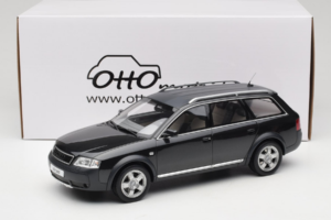 Audi A6 C5 Allroad quattro Brilliant Black Otto 1:18 OT1189 Resina - imagem 6 de 6