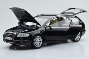 Audi A6 C6 Avant Preto Norev 1:18 188304 Metal - imagem 2 de 8