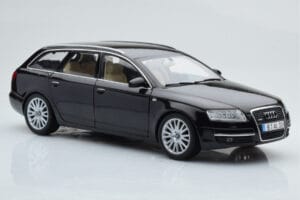 Audi A6 C6 Avant Preto Norev 1:18 188304 Metal - imagem 6 de 8