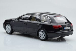 Audi A6 C6 Avant Preto Norev 1:18 188304 Metal - imagem 7 de 8