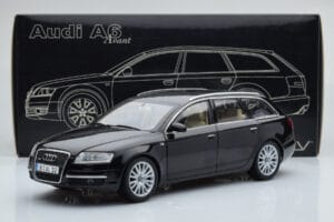 Audi A6 C6 Avant Preto Norev 1:18 188304 Metal - imagem 8 de 8