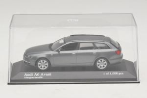 Audi A6 C6 Avant Grey Metallic Minichamps 1:43 400013011 Metal - imagem 4 de 5