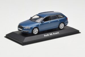 Audi A6 C6 Avant Stratos Blue Minichamps 1:43 5010406223 Metal - imagem 2 de 4