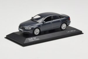 Audi A6 C6 Azul Escuro Minichamps 1:43 5010406143 Metal - imagem 2 de 4