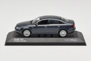 Audi A6 C6 Azul Escuro Minichamps 1:43 5010406143 Metal