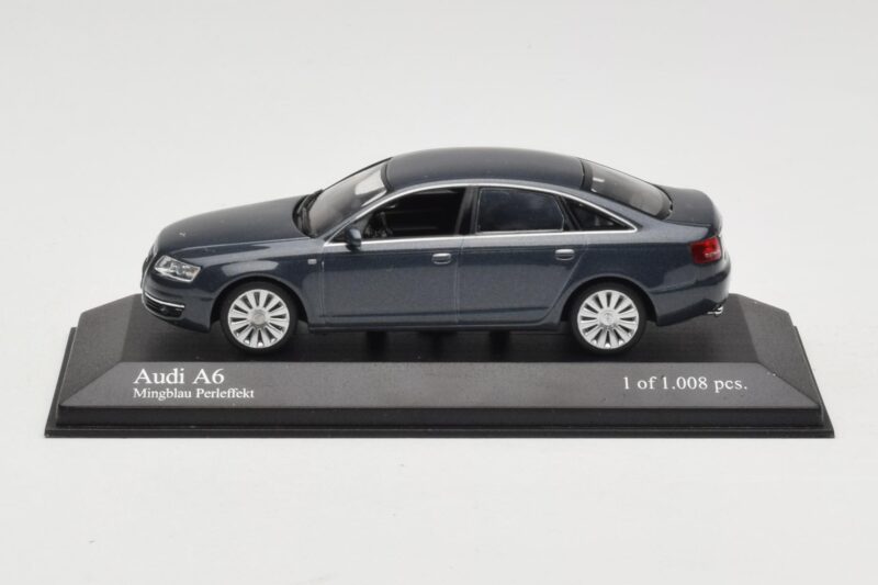Audi A6 C6 Azul Escuro Minichamps 1:43 5010406143 Metal