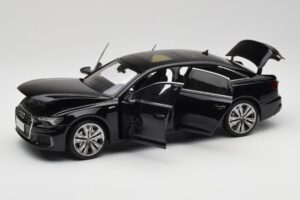 Audi A6L C8 Preto Paudi Model 1:18 42499 Metal - imagem 2 de 8
