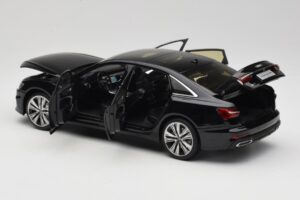 Audi A6L C8 Preto Paudi Model 1:18 42499 Metal - imagem 5 de 8