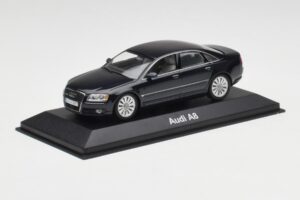 Audi A8 D3 Mauritius Azul Metallic Minichamps 1:43 5010508123 Metal - imagem 2 de 4