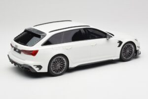 Audi ABT RS6-R C8 Avant Branco TopSpeed 1:18 TS0502 Metal - imagem 2 de 6