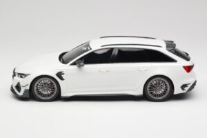 Audi ABT RS6-R C8 Avant Branco TopSpeed 1:18 TS0502 Metal - imagem 3 de 6