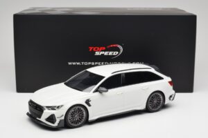 Audi ABT RS6-R C8 Avant Branco TopSpeed 1:18 TS0502 Metal - imagem 6 de 6