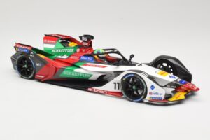 Audi e-tron FE05 Audi Sport ABT Schaeffler #11 L. di Grassi Formula E Season 5 2019 Minichamps 1:18 114180011 Metal - imagem 4 de 6