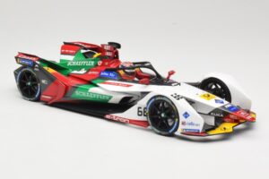 Audi e-tron FE05 Audi Sport ABT Schaeffler #66 D. Abt Formula E Season 5 2019 Minichamps 1:18 114180066 Metal - imagem 4 de 6