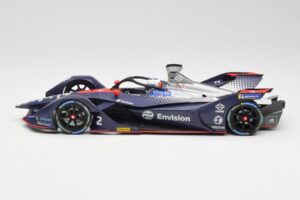 Audi e-tron FE05 Envision Virgin Racing #2 S. Bird Formula E Season 5 2019 Minichamps 1:18 114180002 Metal - imagem 3 de 6