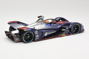 Audi e-tron FE05 Envision Virgin Racing #4 R. Frijns Formula E Season 5 2019 Minichamps 1:18 114180004 Metal - imagem 2 de 6