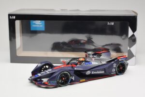 Audi e-tron FE05 Envision Virgin Racing #4 R. Frijns Formula E Season 5 2019 Minichamps 1:18 114180004 Metal - imagem 6 de 6