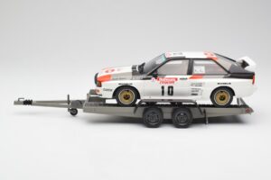 Audi Quattro A2 M. Mouton / F. Pons Tour de Corse 1983 Com VW LT35 Otto 1:18 OT418 Resina - imagem 5 de 6