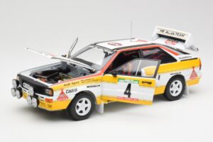 Audi Quattro A2 #4 W. Rohrl / C. Geistdorfer Rally de Portugal 1984 Sun Star 1:18 4224 Metal - imagem 2 de 8