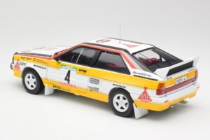 Audi Quattro A2 #4 W. Rohrl / C. Geistdorfer Rally de Portugal 1984 Sun Star 1:18 4224 Metal - imagem 7 de 8