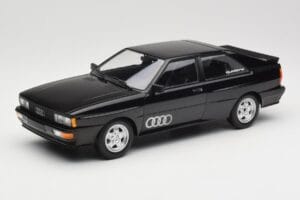 Audi Quattro Preto Metálico Minichamps 1:18 155016121 Metal