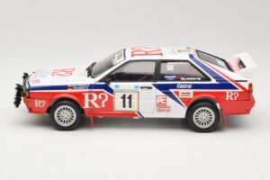 Audi Quattro #11 F. Wittmann / J. Pattermann Rally Acropolis 1986 Sun Star 1:18 4191 Metal - imagem 4 de 8