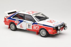 Audi Quattro #11 F. Wittmann / J. Pattermann Rally Acropolis 1986 Sun Star 1:18 4191 Metal - imagem 6 de 8