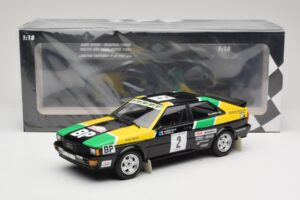Audi Quattro #2 M. Mouton / F. Pons Audi Sport Rally of 1000 Pistes 1981 Minichamps 1:18 155811122 Metal - imagem 6 de 6
