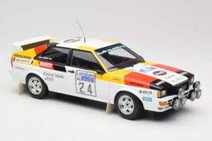 Audi Quattro #24 M. Demuth / M. Daniels Audi Sport Lombard RAC Rally 1982 Minichamps 1:18 155821124 Metal - imagem 4 de 6