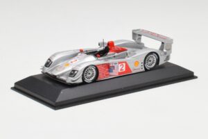 Audi R10 TDI #2 R. Capello / A. McNish Minichamps 1:43 AUDI002 Metal - imagem 2 de 4